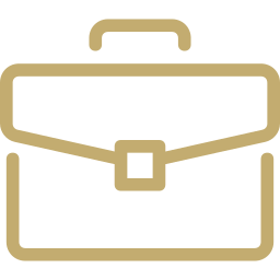 Briefcase icon representing work visas and business-related immigration solutions