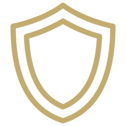 Shield icon representing deportation defense and asylum claims