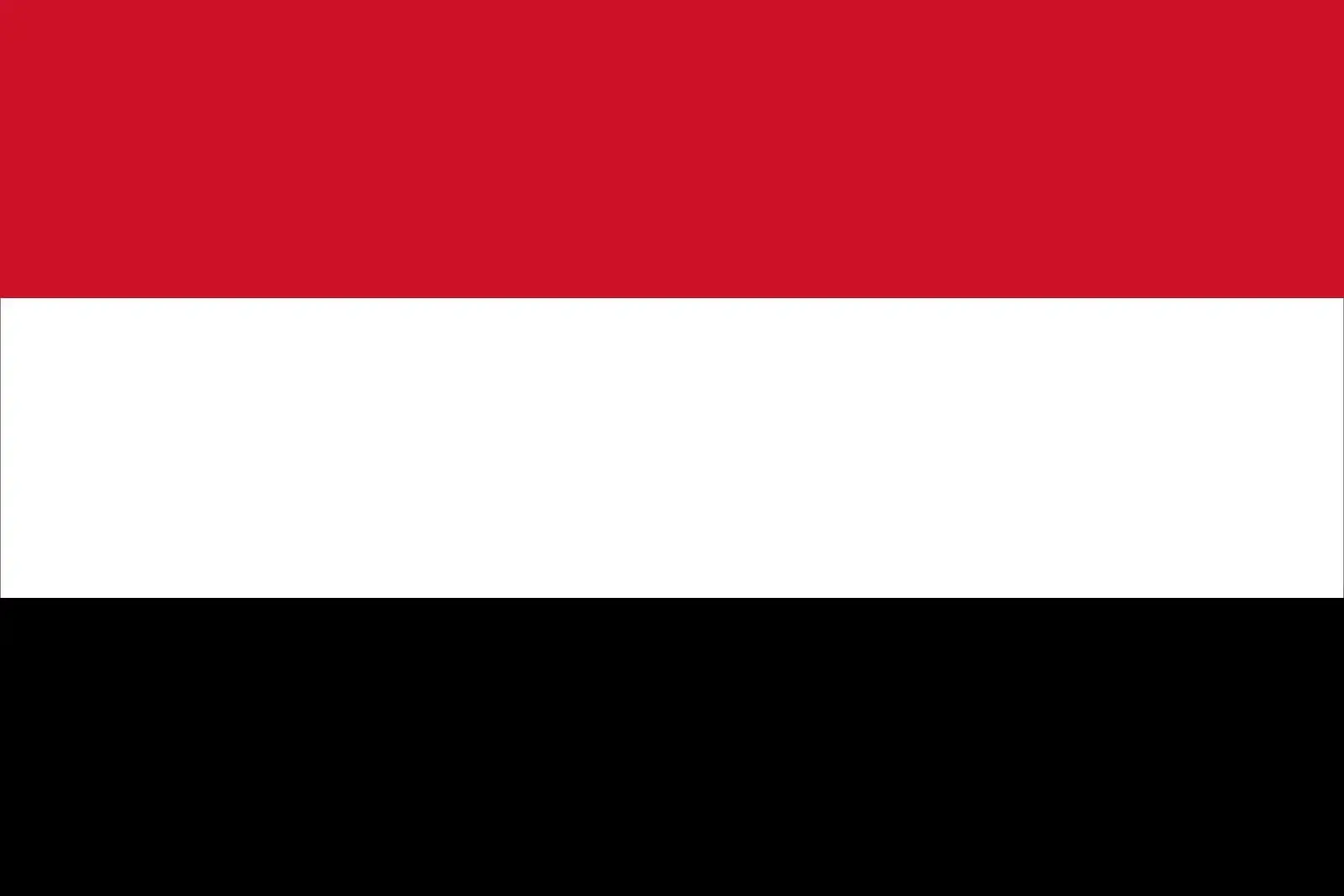The national flag of Yemen